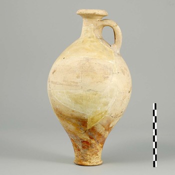 Kruik van gladwandig aardewerk uit de Romeinse tijd