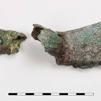 Bijl van brons uit de vroege ijzertijd