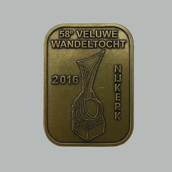 Medaille van de 58e Veluwe Wandeltocht, 2016
