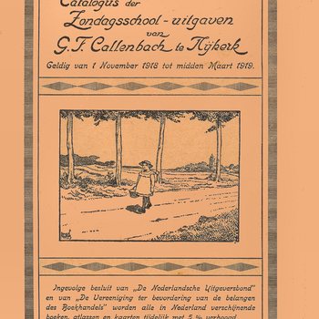 Catalogus van Zondagsschooluitgaven van Uitgeverij G.F. Callenbach, 1918