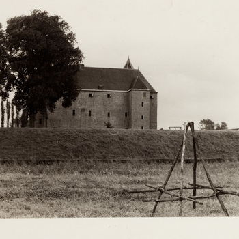 Exterieur fort, foto, 20e eeuw