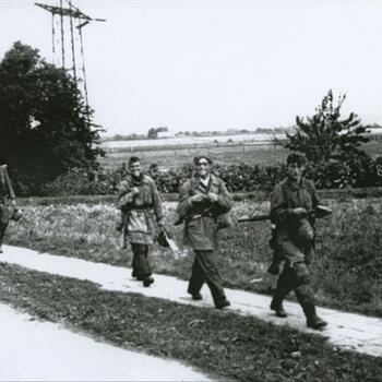 Gennep, Nijmeegseweg, Duitse parachutisten, 20 september 1944