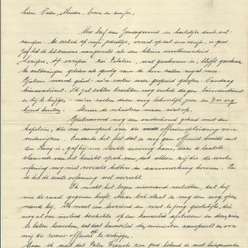 Brief van Antoon Jeuken aan familie, 19 november 1939