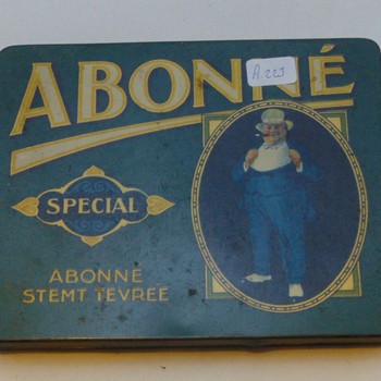 blikje van Abonné Special No. 1 sigaren