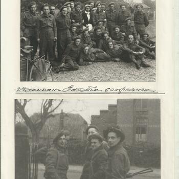 Afbeelding van Beneden-Leeuwen, vrienden Eerste Compagnie, 1944