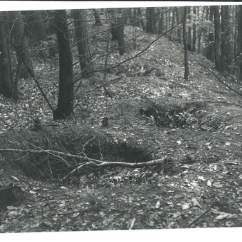 Resten van Schuttersputjes op de Duivelsberg, 1976