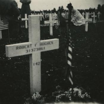 tijdelijk Amerikaans graf van Robert F. Hughes