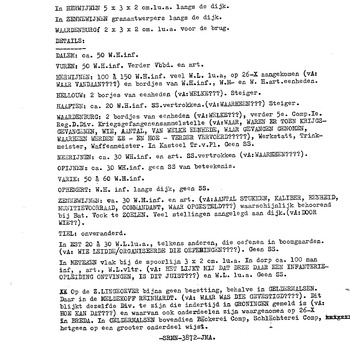 Verslag van de gebeurtenissen op 24 oktober 1944 rondom Tiel.