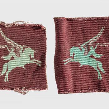  embleem, Brits Pegasus shoulder patch of the British Airborne troops of WWII.