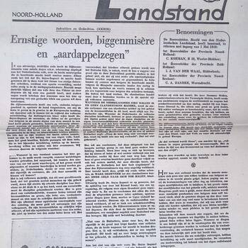 De Landstand, Noord-Holland, 28 mei 1943