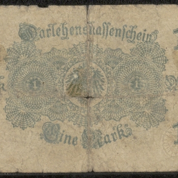 Bankbiljet, Duitsland, 1 Mark