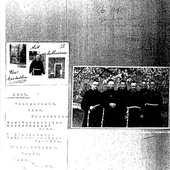 Franciscanenklooster Alverna - verslag van de gebeurtenissen 1942 - 1945