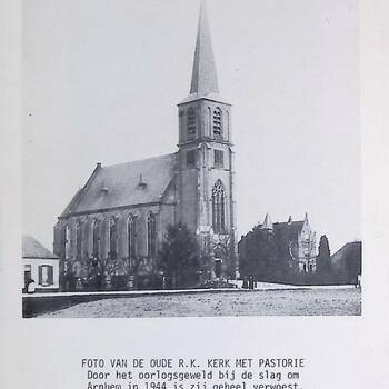 Afbeelding van de Oude R.K. Kerk te Arnhem