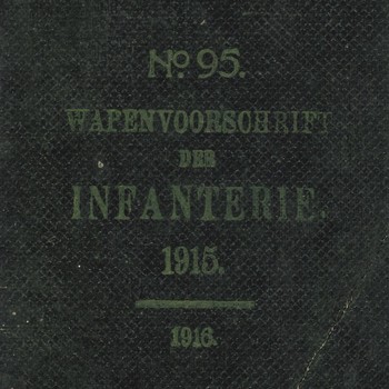 Wapenvoorschrift der Infanterie 1915 - 1916 - no 95