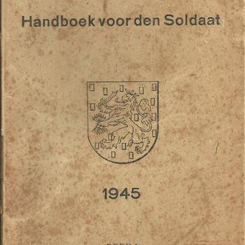 Handboek voor den Soldaat. Nr 1000. 1945