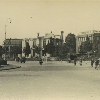 Nijmegen september 1944. Foto Keizer Karelplein