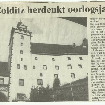 Slot Colditz herdenkt oorlogsjaren