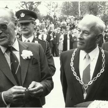 ZKH Prins Bernhard bij opening Bevrijdingsmuseum