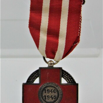 Medaille,  Het Nederlandsche Roode Kruis 1940 - 1945