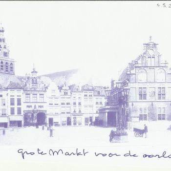 Grote Markt Nijmegen voor de oorlog
