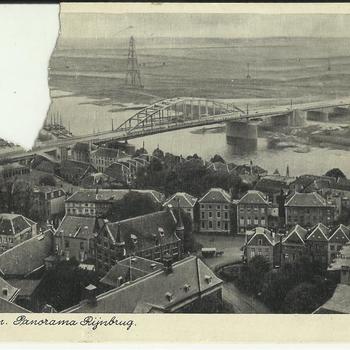 Arnhem, Panorama van de Rijnbrug