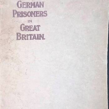 German prisoners in Great Britain (Eerste Wereldoorlog)