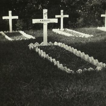Nederlands Indië; begraafplaats, graf,