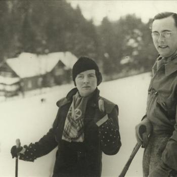 Koninklijke Huis; Prinses Juliana, Prins Bernhard, wintersport