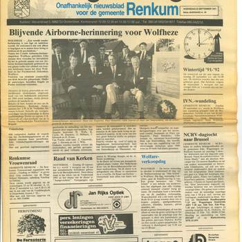 Hoog en Laag Renkum. 25 september 1991