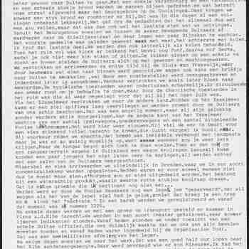 Verslag "10-11 november 1944 Razia's in  Rotterdam" (drie pagina's)