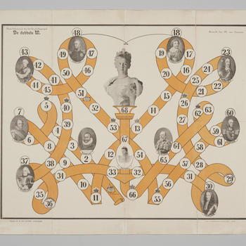 Bordspel 'De dubbele W', 1898–1899