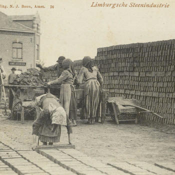 Steenfabriek, Limburg, 1886–1921