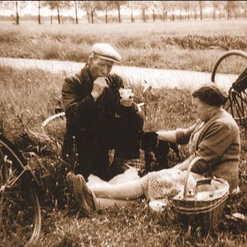 Koffie brengen op het land, 1960