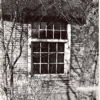 Raam met glas-in-lood, Staphorst, 1944