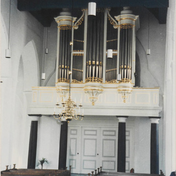 Het orgel in de N.H. kerk.