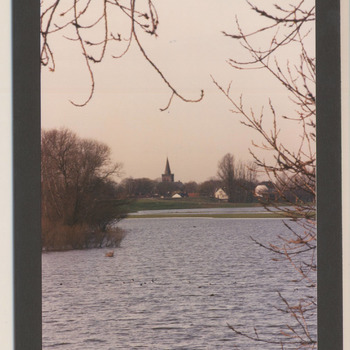 Nederlands Hervormde Kerk te Kesteren / Opheusden. Maart 1997 bij hoogwater