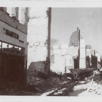 De drukkerij Sint-Maarten vlak na de Tweede Wereldoorlog
