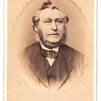 Portret Jan van der Zande (1819-1885)