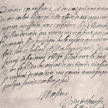 Brief uit het huisarchief Ammersoyen met handtekening van prins Willem van Oranje, koning Willem III van Engeland, 1683, tweede blad