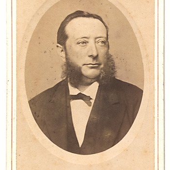 Portret mr. Matthijs Adolph van Roggen (1826-1886)
