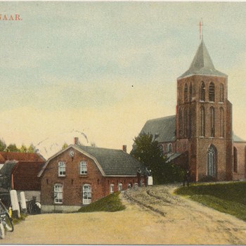 Ansichtkaart St. Martinuskerk te Oud-Zevenaar