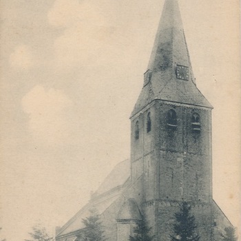 Ansichtkaart Remigiuskerk te Duiven