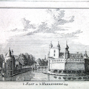't Huis Oploo by 's Heerenberg. 1743