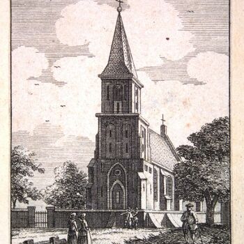 Kerk te Almen bij Zutphen.
L'Englise à Almen