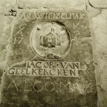 Grafsteen Jacob van Geelkercken