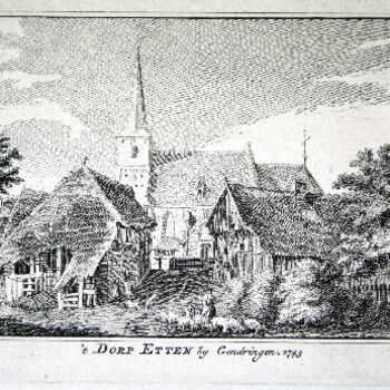 't Dorp Etten by Gendringen. 1743