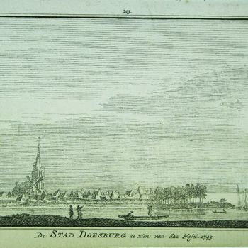 De Stad Doesburg te zien aan den IJssel. 1743