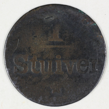 Stuiver 1822, Curacao