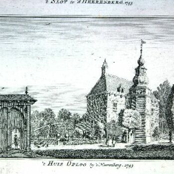 't Slot te 's Heerenberg. 1743
