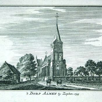 't Dorp Almen by Zutphen. 1743